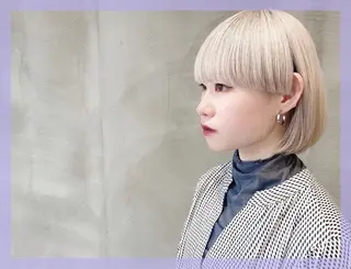 ショート カラー ill副店長 立和田純也のヘアスタイル