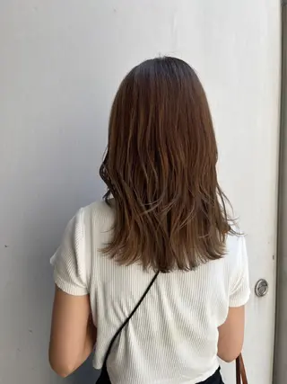 ロング ヘアアレンジ 韓国好き🇰🇷 美容師MIKUのヘアスタイル