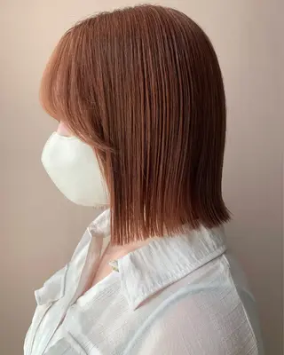ショート カラー hubhair レイヤー/透明感のヘアスタイル