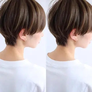 ショート 北谷 安博のヘアスタイル