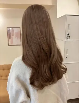 ロング カラー モデル募集/ yuna🤍🎀のヘアスタイル
