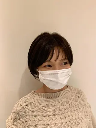 ショート カラー 中尾 文哉のヘアスタイル