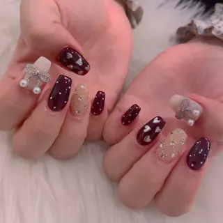 ネイル Tinaネイル 難波のネイルデザイン