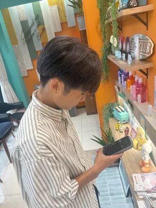 カラー 福田 楓華のヘアスタイル