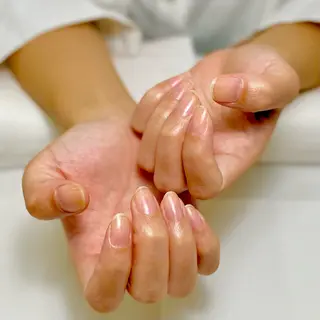 ネイル MAXKELLY正池 白フレンチ募集🕊️のネイルデザイン