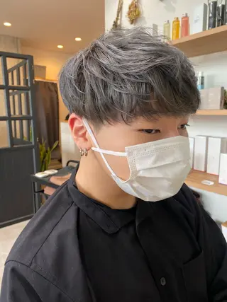 ショート カラー メンズ 似合う髪型見つけます AYAKAのヘアスタイル