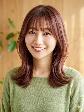 ミディアム メンズデザイナー Jojiのヘアスタイル