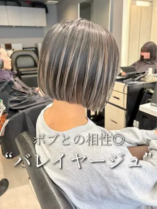 ショート カラー ハイライト/ショート /ボブ/RYOHEIのヘアスタイル