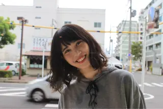 ミディアム ヘアアレンジ 乾 友恵のヘアスタイル