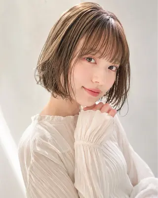 ショート LOVESTOIKE 井上つぐみ/透明感のヘアスタイル