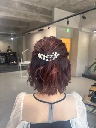 ヘアアレンジ 長崎 紗南のヘアスタイル