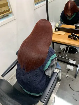 ロング 抜け感ダブルカラー miyukiのヘアスタイル
