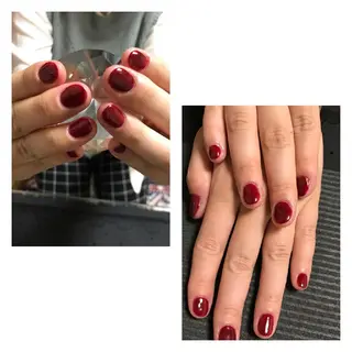 ネイル モチの良さ◉ フィルインネイル♡のネイルデザイン