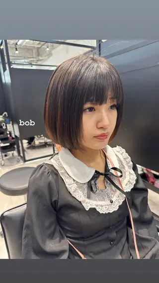ショート カラー 天野 瑠真のヘアスタイル