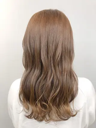 セミロング カラー 代表　YUKI ☆のヘアスタイル