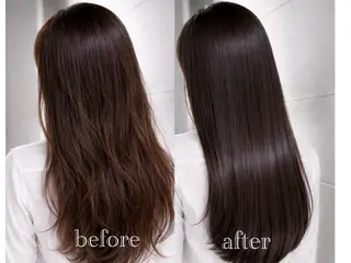 ロング カラー パーマ 🥀髪質改善/ 透明感🥀ユイキのヘアスタイル