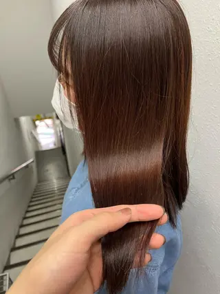 セミロング レイヤー×透明感 Tatsuya💫のヘアスタイル