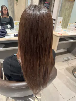 ロング 福島 望のヘアスタイル