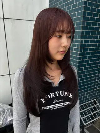 セミロング 🎀抜け感ナチュラル 🎵asuna🪽のヘアスタイル