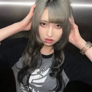 カラー ・*·̩͙꒰ঌ RIN໒꒱·̩͙⋆.のヘアスタイル