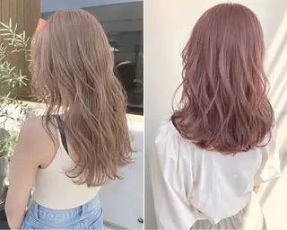 カラー 市川 由那のヘアスタイル