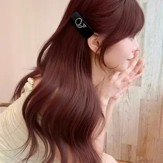 ロング Ami/髪質改善 /ピンクカラー🌷のヘアスタイル