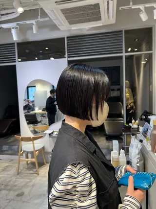 ショート メンズ清潔感のプロ 💈メンズパーマ藤田のヘアスタイル