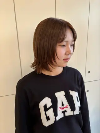 ショート カラー YUIMARL岡山/ 𝐂𝐇𝐈𝐊𝐀のヘアスタイル