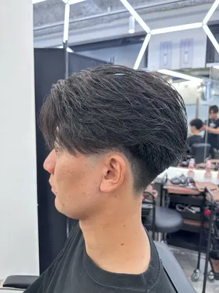パーマ メンズ 💎メンズカット ／フェザー／細野💎のヘアスタイル