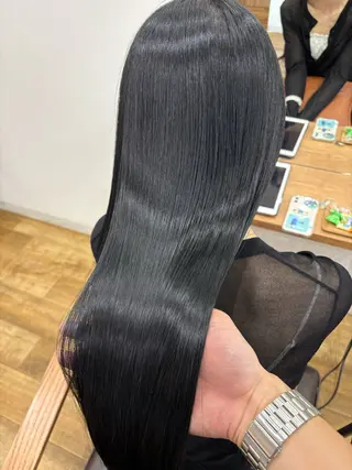 ロング 北林 秀悟のヘアスタイル