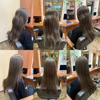ロング 山口 博司のヘアスタイル