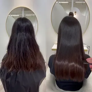 ロング 神 甚八のヘアスタイル