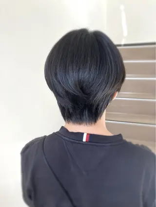 ショート 阿部 雲母のヘアスタイル