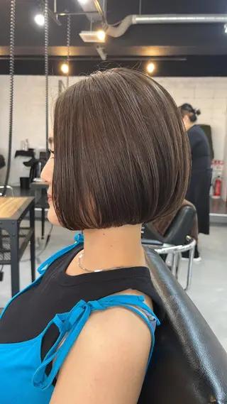 ショート カラー 奥秋 理紗　sai xのヘアスタイル