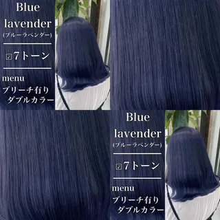 ミディアム カラー レイヤー×透明感カラ ーHAYATOのヘアスタイル