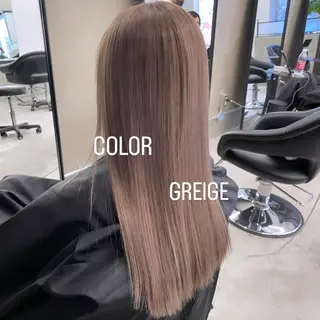 ロング カラー エクステ🩵ブリーチ 韓国ヘア🩵KAEのヘアスタイル