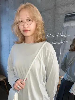 セミロング 村田 流彩のヘアスタイル