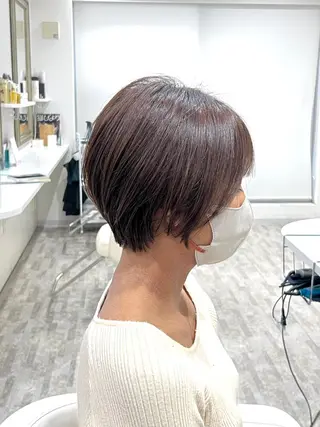 ショート カラー 脱・パサつき髪/小塚 美容室難民の方はぜひのヘアスタイル