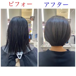 ショート ビビデ枚方店 店長 濵添 健太郎のヘアスタイル
