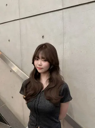 ロング カラー ヘアアレンジ 髪質改善特化 ESSENCIAのヘアスタイル