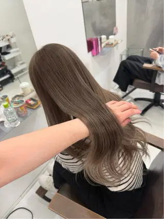 カラー 🍒ベージュ/ピンク ベージュ🍒なつきのヘアスタイル