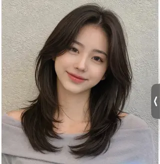 セミロング 中沢 勇一のヘアスタイル