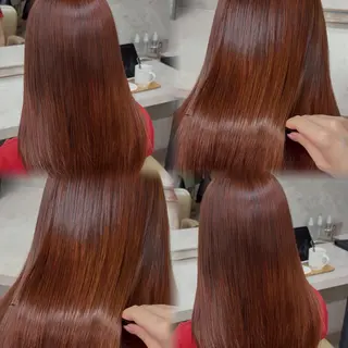 セミロング カラー Blast ひよりのヘアスタイル