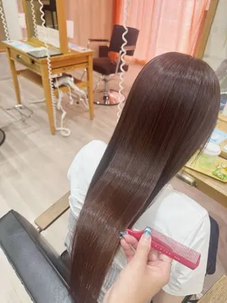 ロング レイヤー/ショート chere狭山のヘアスタイル