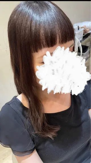 ロング 蓮田 葵のヘアスタイル