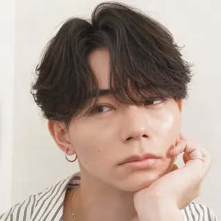 ショート パーマ メンズ HIKARI メンズ満足度No.1のヘアスタイル