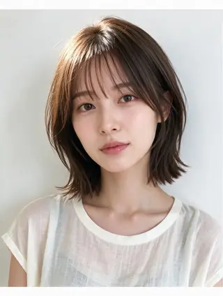 ミディアム MATSU DAのヘアスタイル