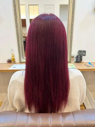 ロング カラー 🐰ハイトーンカラー 畠山　渡🐰のヘアスタイル