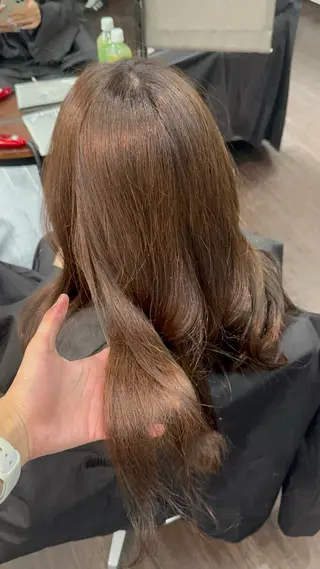 ロング カラー Lima/ブリー チ特化/心斎橋のヘアスタイル