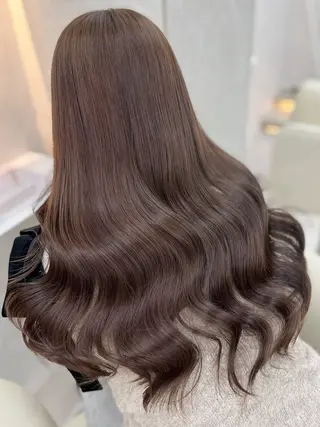 ロング カラー 🫧Ess 🎀chihinaのヘアスタイル